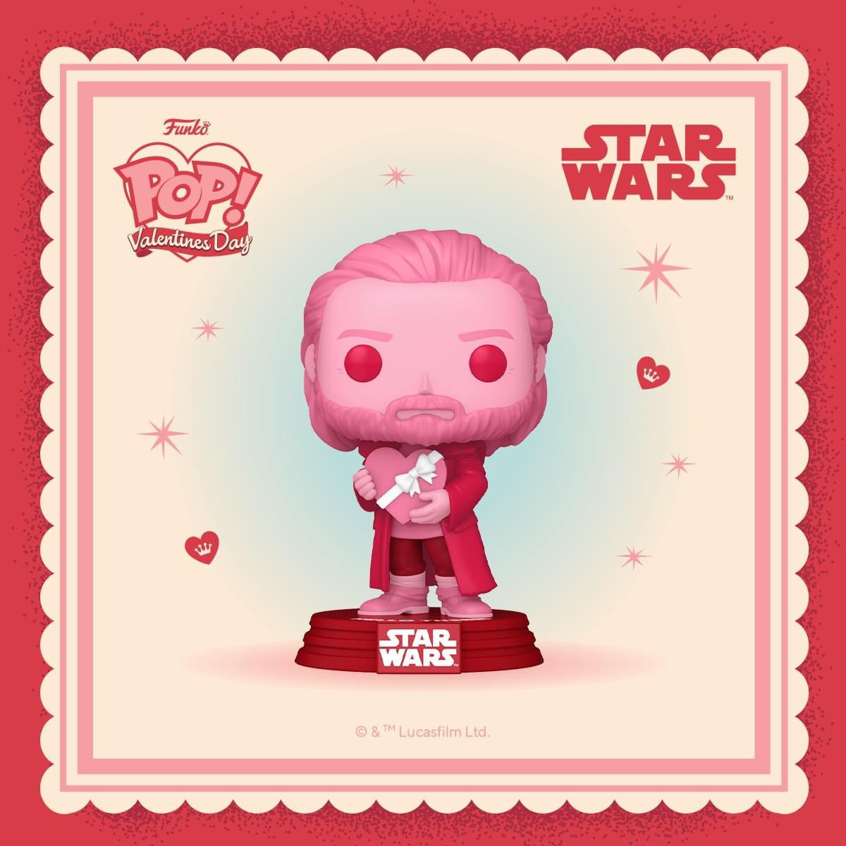 Funko Pop! Obi-Wan Kenobi (Valentines)