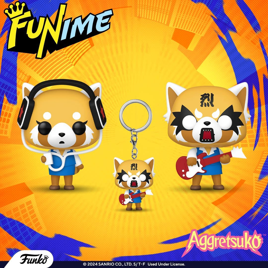 Funko Pop! Aggretsuko avec casque audio – Sanrio