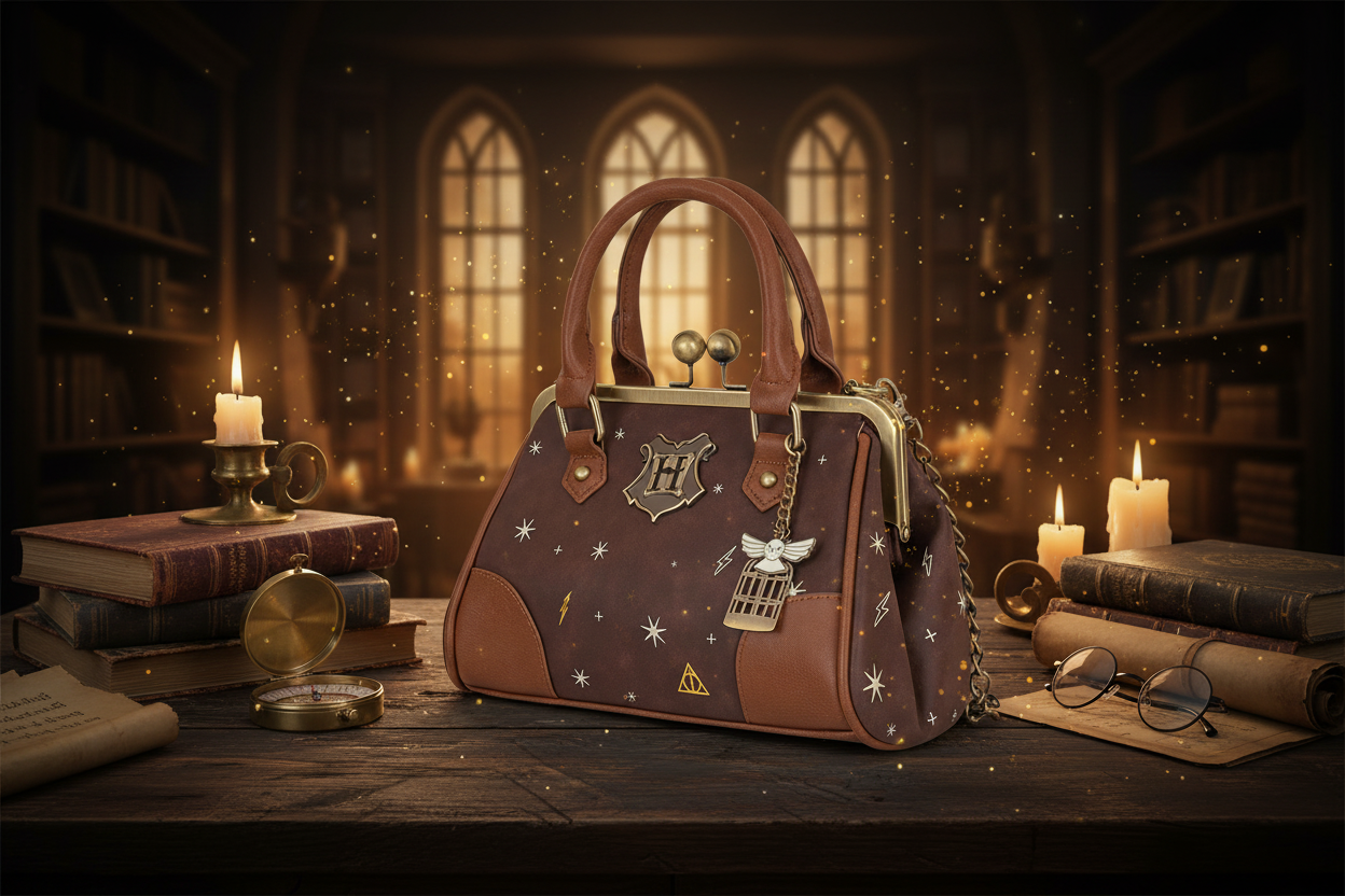 Sac à main Harry Potter à fermoir clip