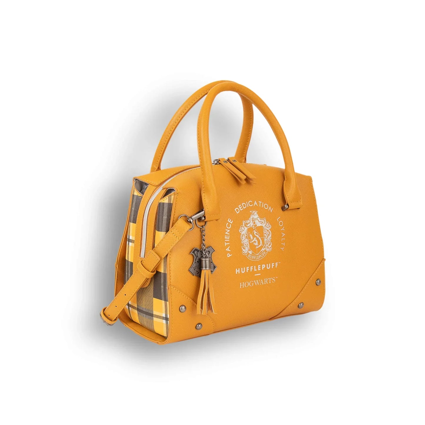 Sac à main Harry Potter Poufsouffle à carreaux premium