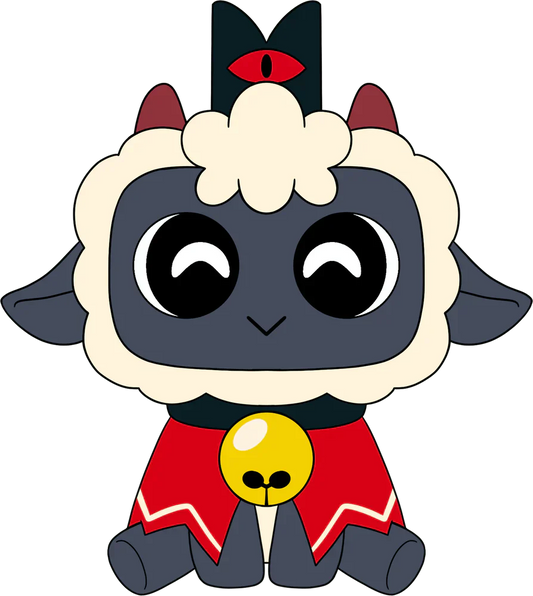 Peluche The Lamb Youtooz Cult of the Lamb peluche The Lamb Sit Plush