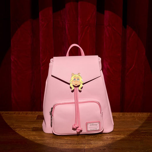 the muppets miss piggy drawstring mini backpack