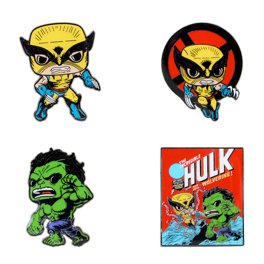 Wolverine 50th Anniversary 4-Pack Pin Set
