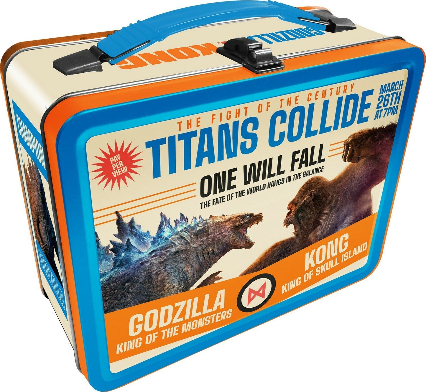Boîte valise en étain Godzilla vs. Kong - vue 8