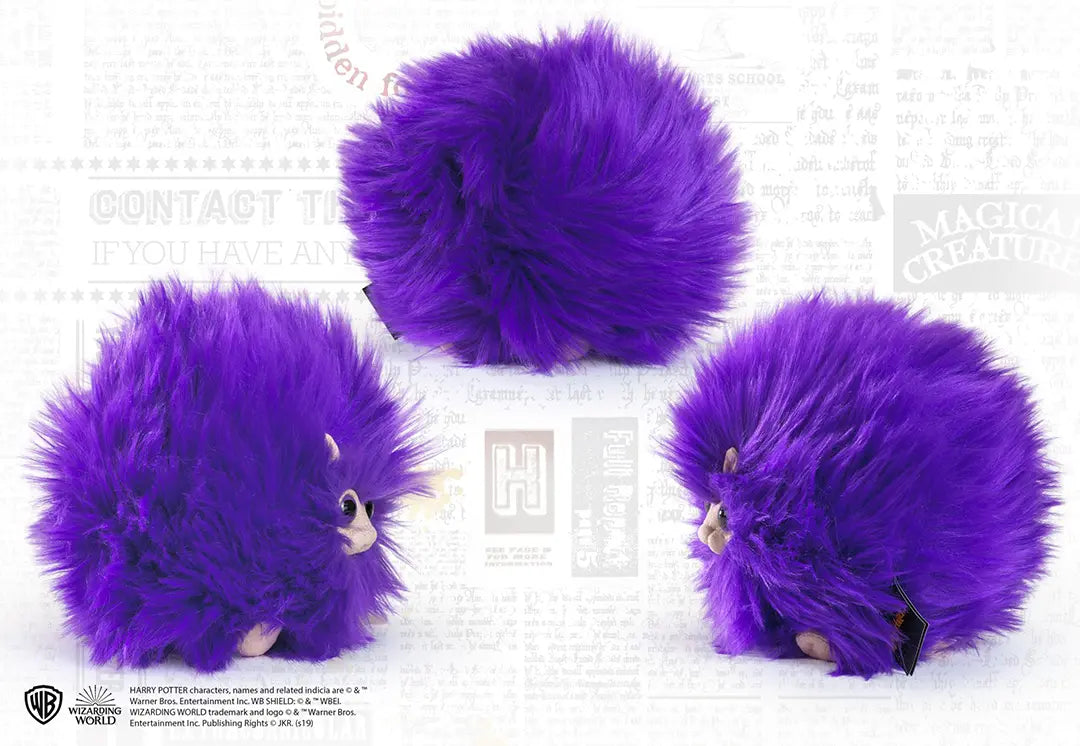 Pelúcia Harry Potter - Puff Roxo