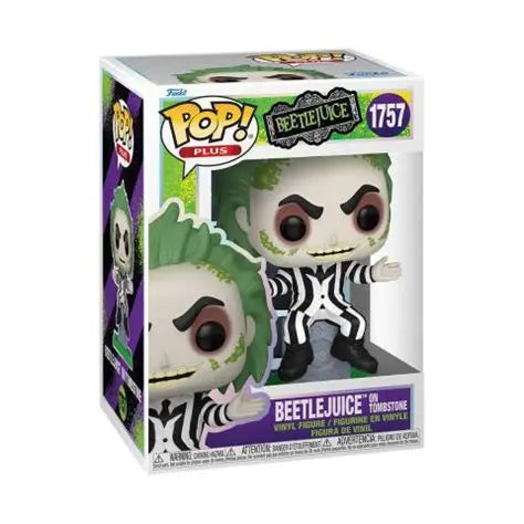 Funko Pop! Plus Beetlejuice sur pierre tombale