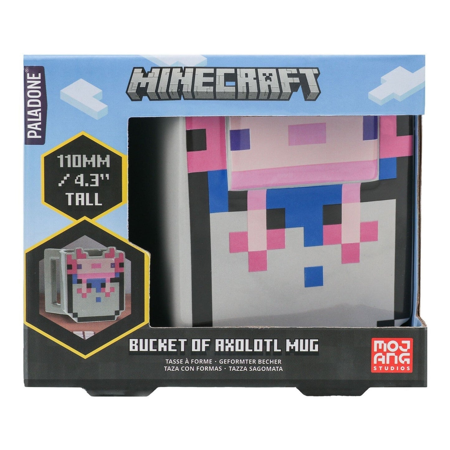 Mug 3D Minecraft Axolotl – 400 ml – vue 7