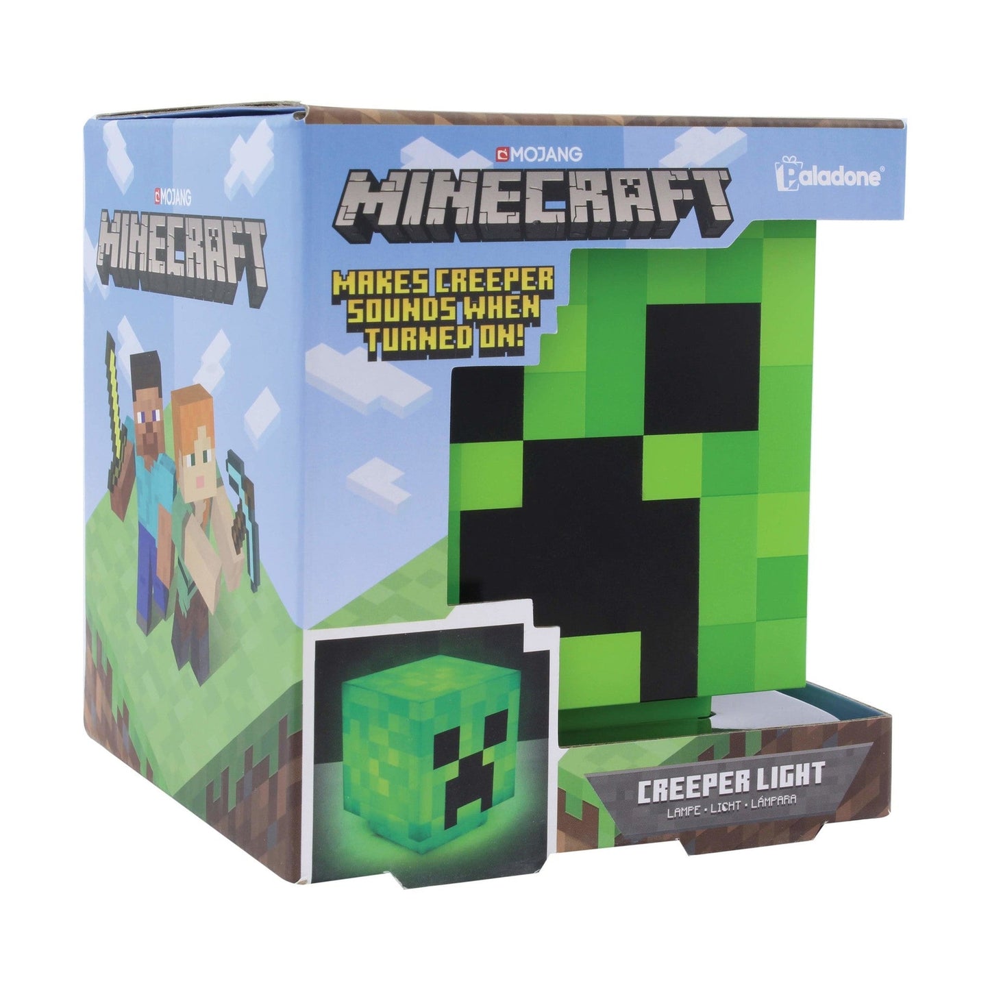 Lampa tal-Minecraft - Creeper