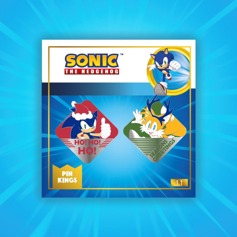 Pin's Sonic Moderne Noël Sonic & Tails – Pin Kings Numskull
