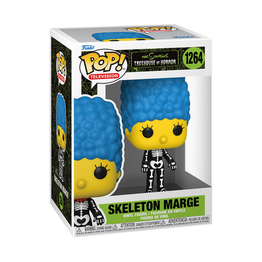 simpsons funko pop n 1264 skeleton marge