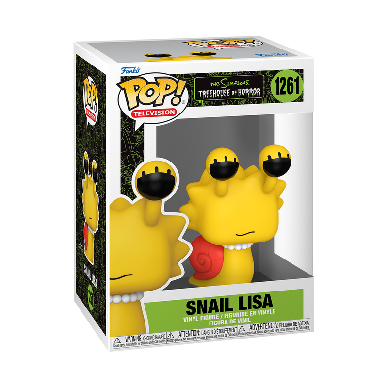 simpsons funko pop n 1261 snail lisa