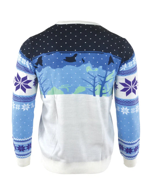 Pull de Noël Sonic au Ski