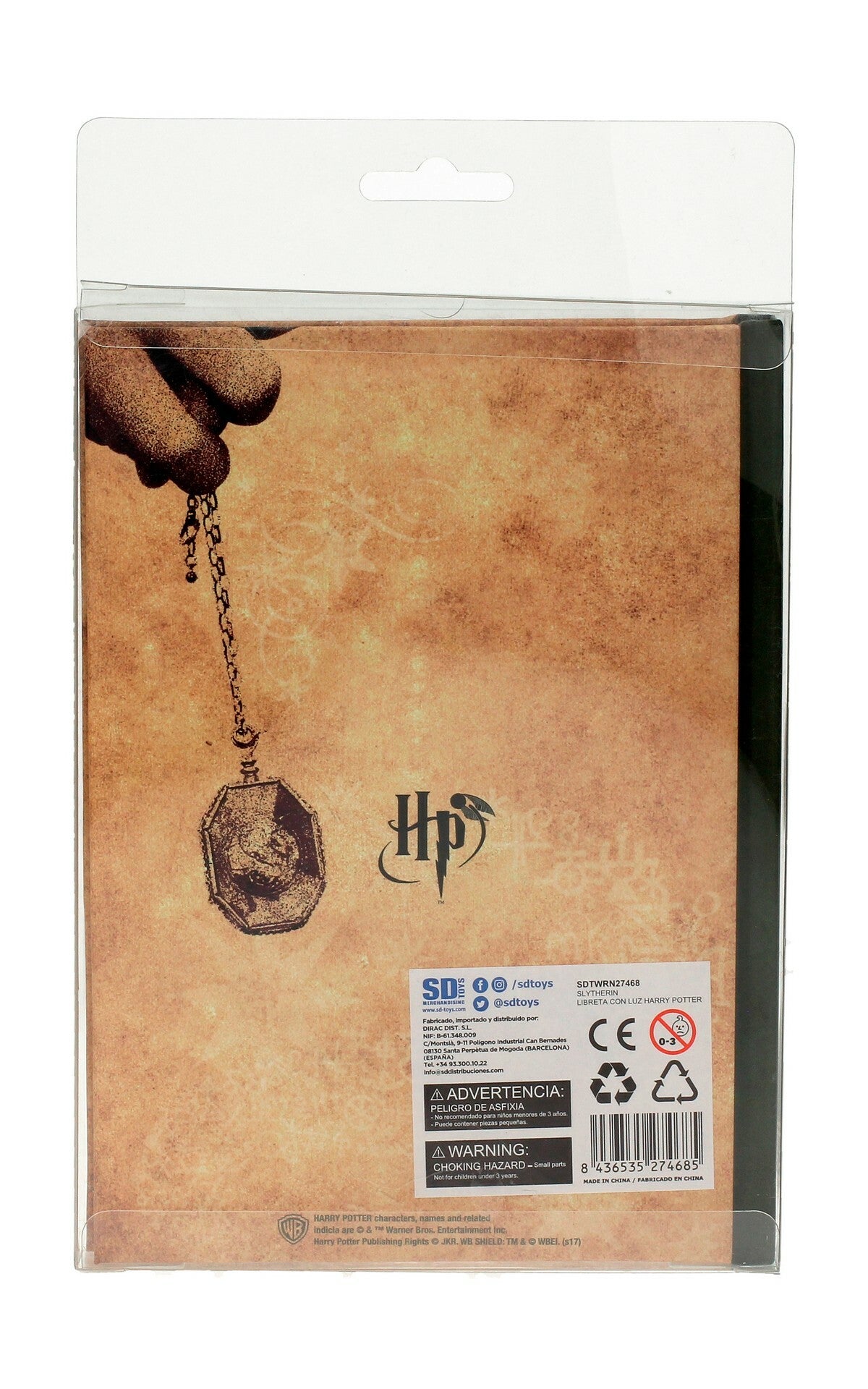 Fletore e Ndriçuar e Harry Potter - Slytherin