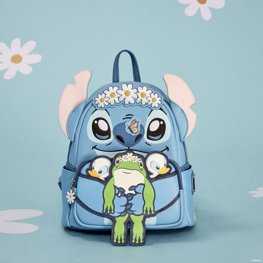 Çantë shpine mini Lilo & Stitch - Stitch Springtime Daisy
