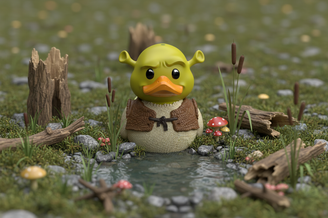 Canard Shrek (Mini Edition) - vue 16