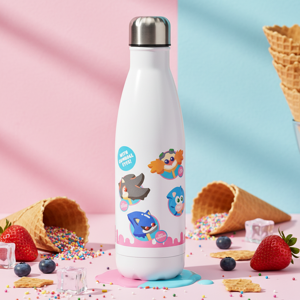 Bouteille Sonic le Hérisson “Ice Cream”