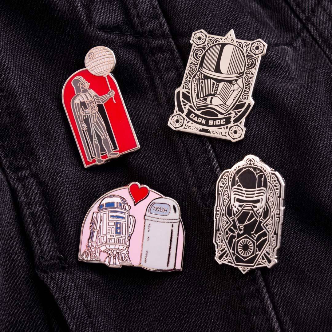 Pin's Star Wars Stormtrooper & Kylo Ren Set 4.1 – Pin Kings Numskull