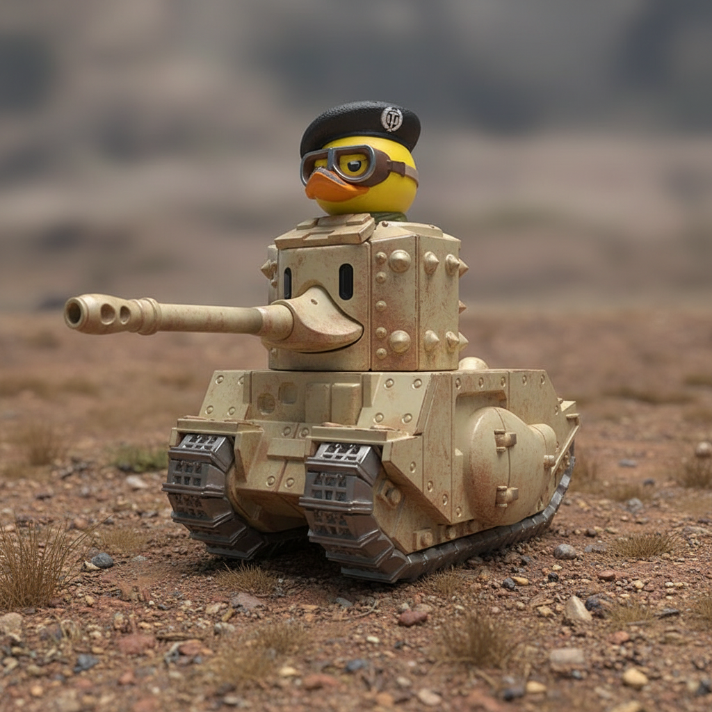 Canard World of Tanks: TOG II Tank TUBBZ (First Edition) - vue 9
