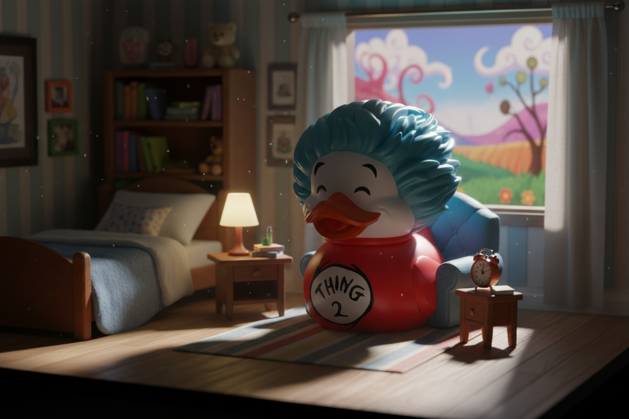 Canard Le Chat chapeauté: Thing 2 (Mini Edition) - vue 8