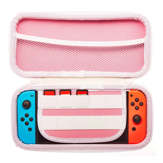 Nintendo Switch Case - Licorne Fluffy Rose