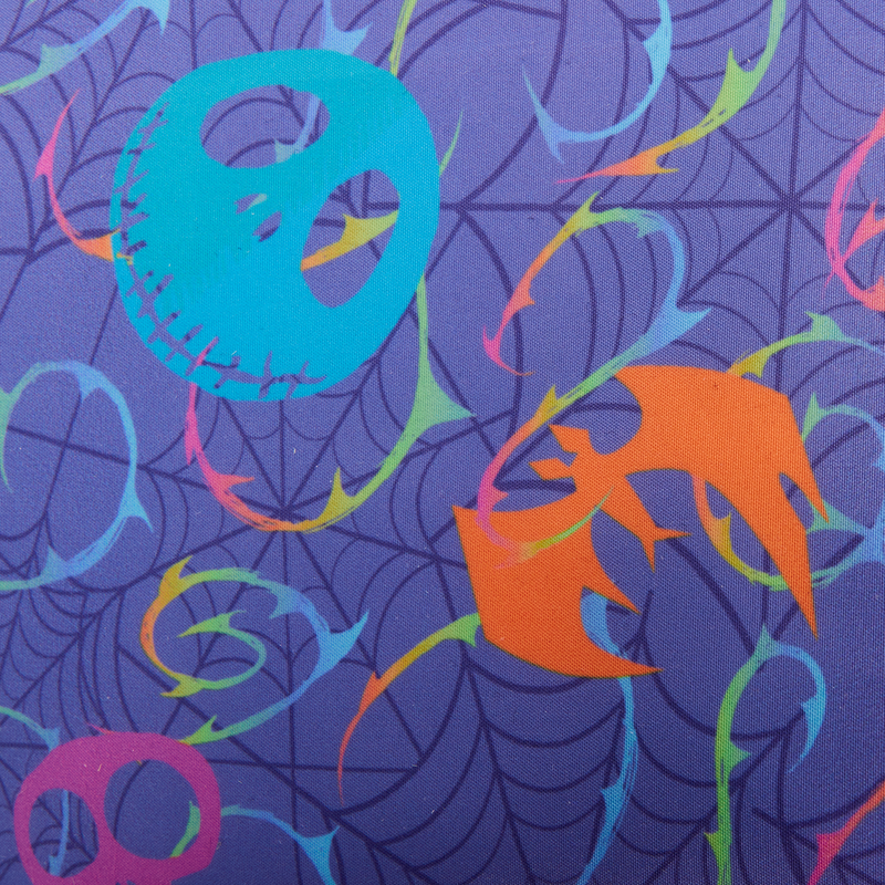 Backpack The Nightmare Before Christmas - Najlon b'Stampar Kollox Neon Glow