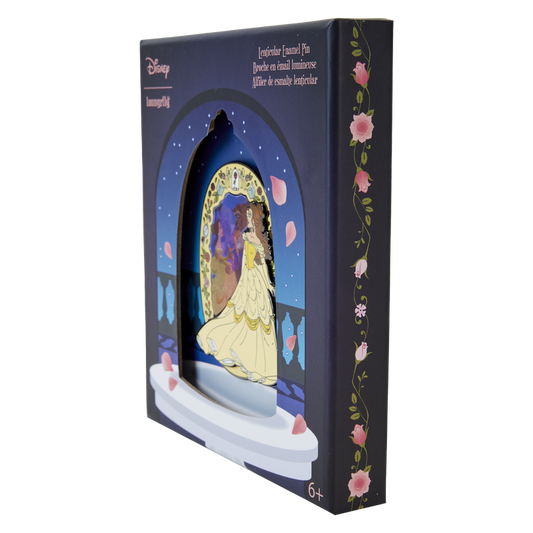 Beauty and the Beast "Belle" Lenticular Pins - Princess Series
