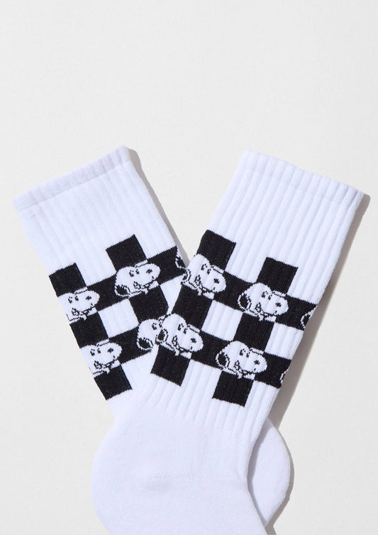 BeSnoopy Chess Street - Chaussettes 100 % Coton Bio