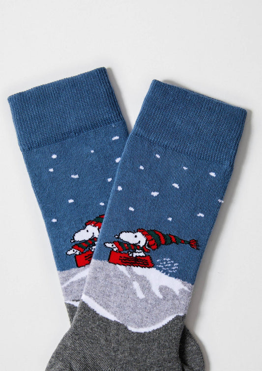 Chaussettes BeSnoopy Skiing