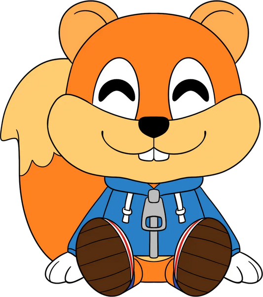 conker s bad fur day plush youtooz