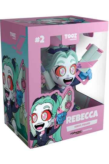 cyberpunk edge runners vinyl figurine rebecca youtooz