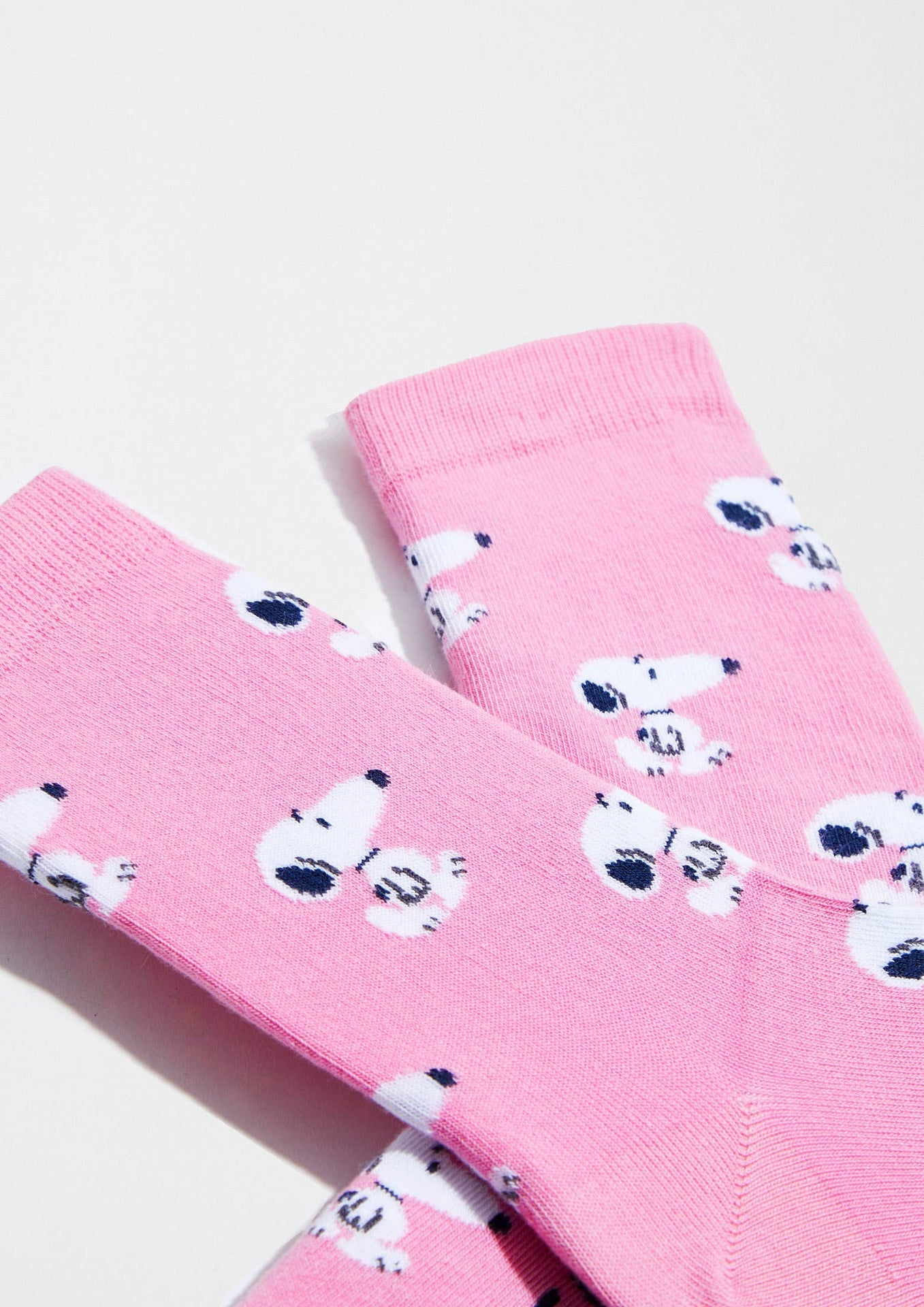Chaussettes BeSnoopy Rose - Chaussettes en Coton 100 % Biologique