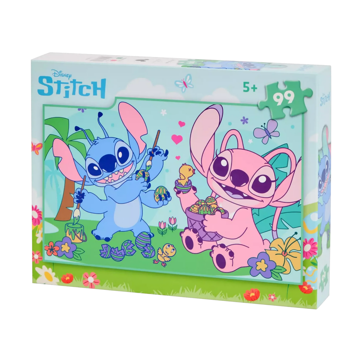 Puzzle Stitch & Angel Pâques 99 pièces - Clementoni