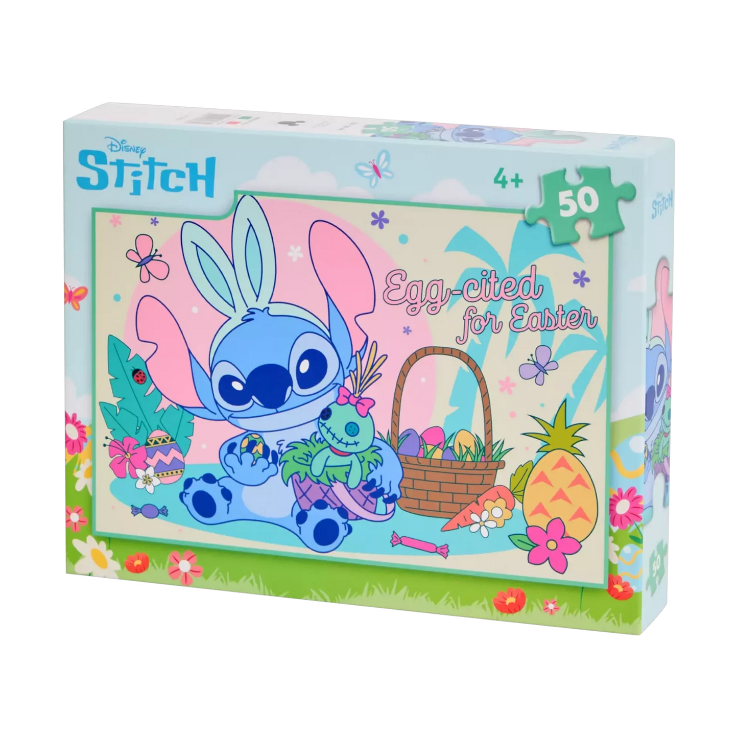 Puzzle Lilo & Stitch Egg-cited for Easter 50 pièces - Clementoni