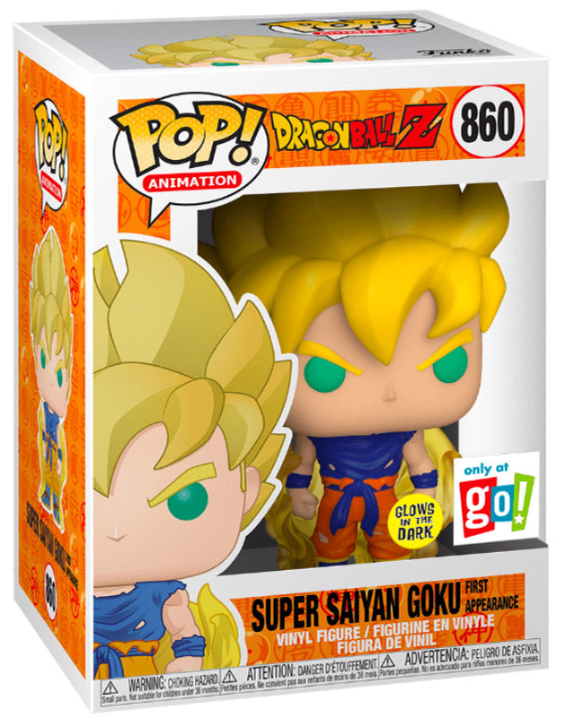 Funko Pop! Super Saiyan Goku (GLOW) – Dragon Ball
