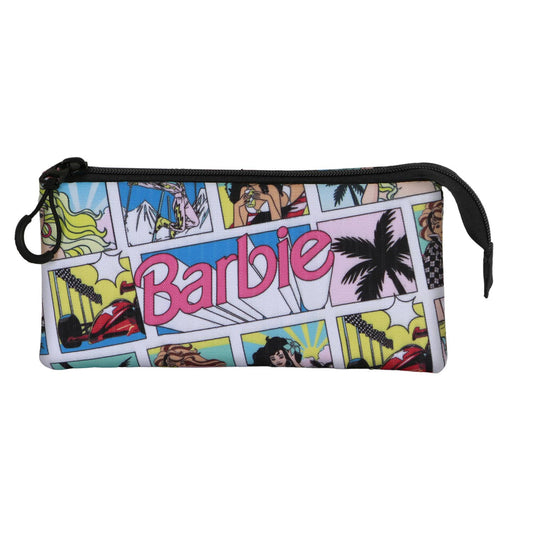 Barbie Comic Triple Pencil Case