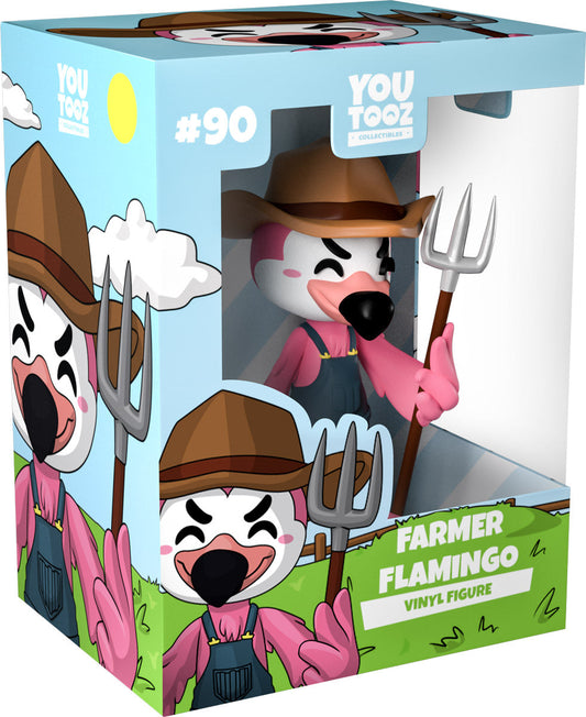 Figurine Farmer Flamingo