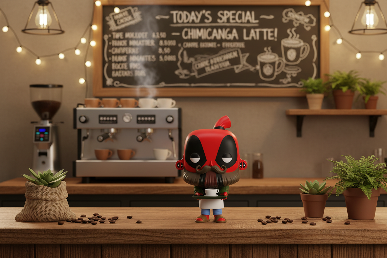 Funko Pop! Deadpool Barista