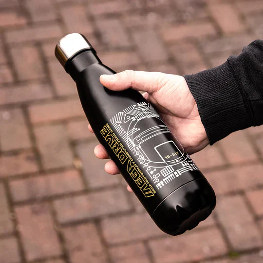 Garrafa de água "Especificações técnicas" para Mega Drive