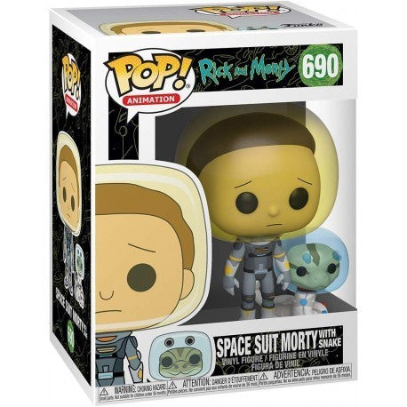 Funko Pop! & Buddy Space Suit Morty avec Serpent – Rick And Morty