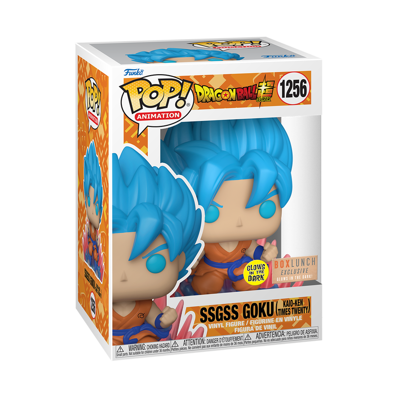Funko Pop! Super Saiyan Goku (Kaio-Ken Times Twenty) (GLOW) – Dragon Ball