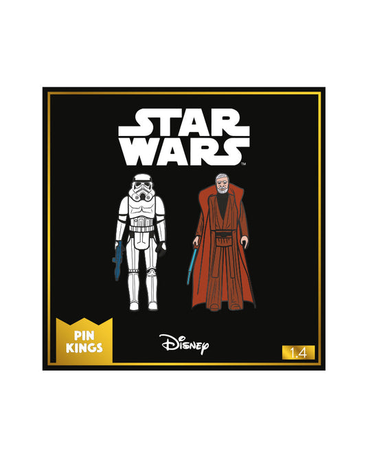 Pin's Star Wars Set 1.4 - Stormtrooper and Obi Wan