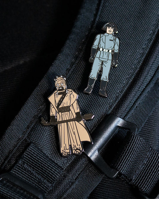 Pin's Star Wars Set 1.6 - Tusken Raider and Imperial Death Star Technician