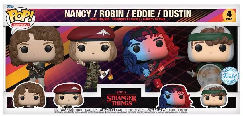 Funko Stranger Things Pop! - 4-PACK (SE)