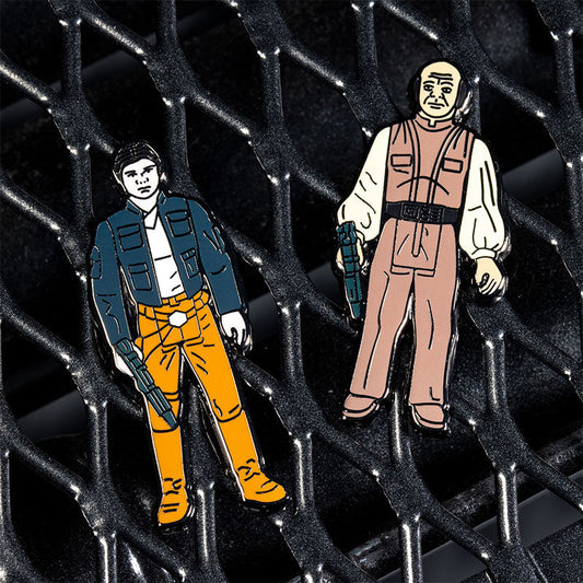 Pin's Star Wars Set 1.18 – Han Solo (Bespin Outfit) and Lobot