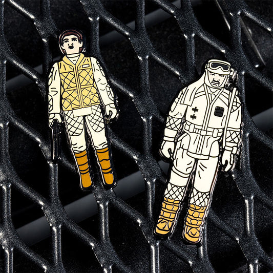 Pin's Star Wars Leia Hoth & Rebel Commander Set 1.19 – Pin Kings Numskull
