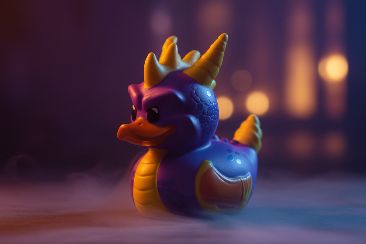 Canard Spyro le Dragon: Spyro TUBBZ (First Edition) - vue 9