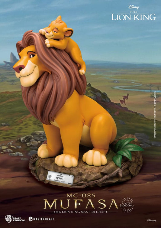 mc 085 the lion king master craft mufasa beast kingdom toys