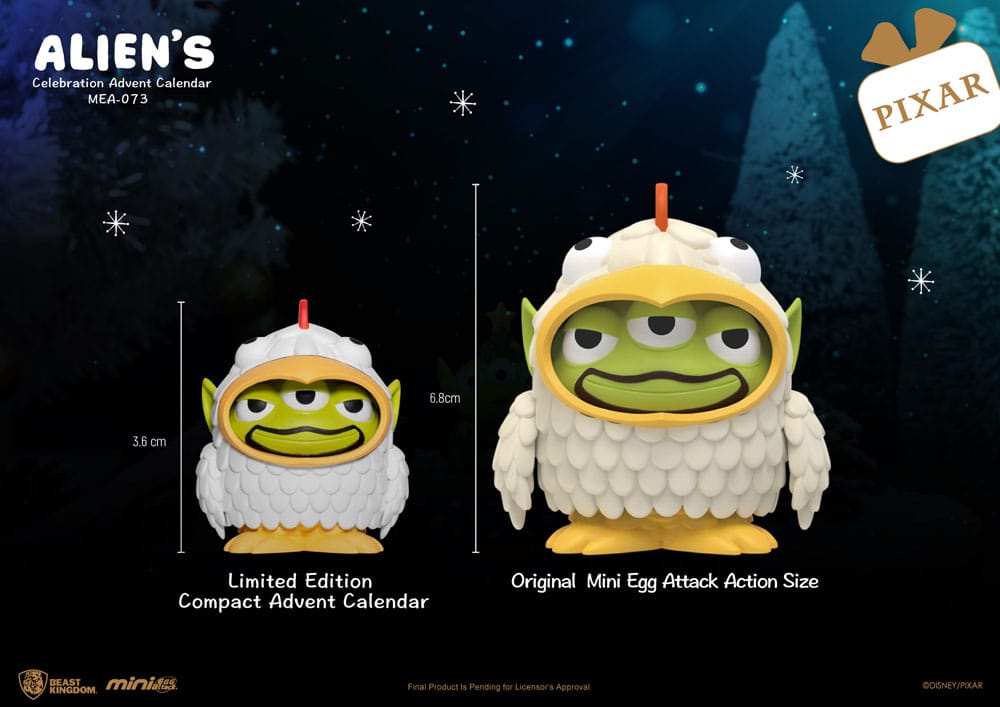 Calendario de Adviento Mini Egg Attack Toy Story - Celebración de los Aliens