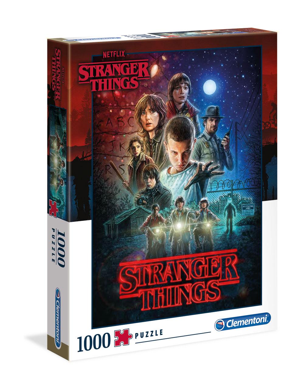 Puzzle Stranger Things Saison 1 1000 pièces - Clementoni