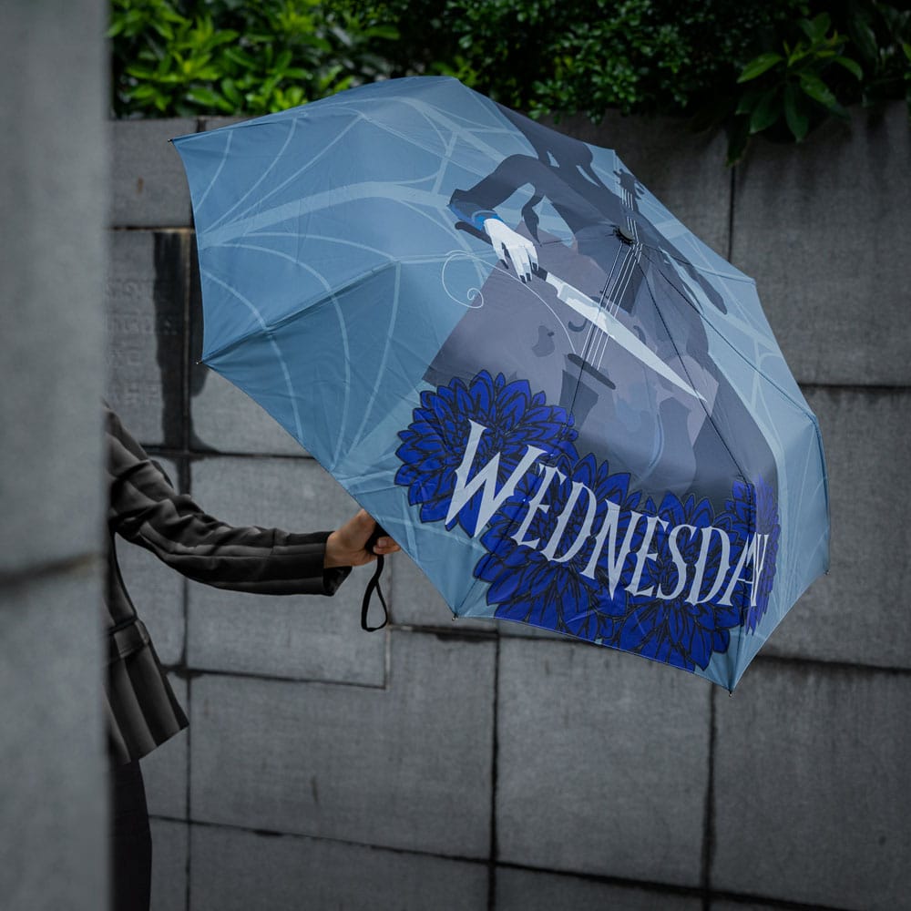 Wednesday Folding Umbrella